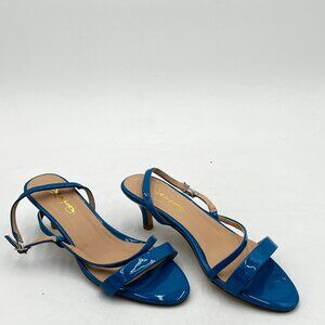 XYD Women Graceful Rhinestone Strappy Sandals Slingback High Heels Prom Shoes Sl